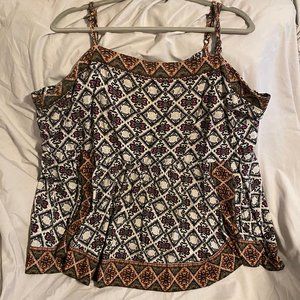 Baby Doll/Swing Top Sleeveless Plus Size